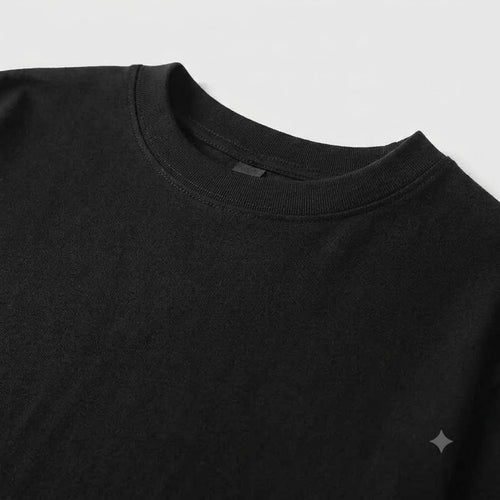 12-Pack Men's Black Crew Neck T-Shirt