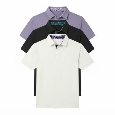 3-Pack Men's Polo Shirts